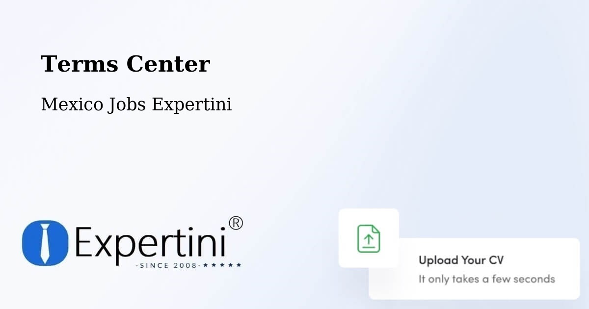 Terms of Service – Coronango - Mexico Jobs Expertini
